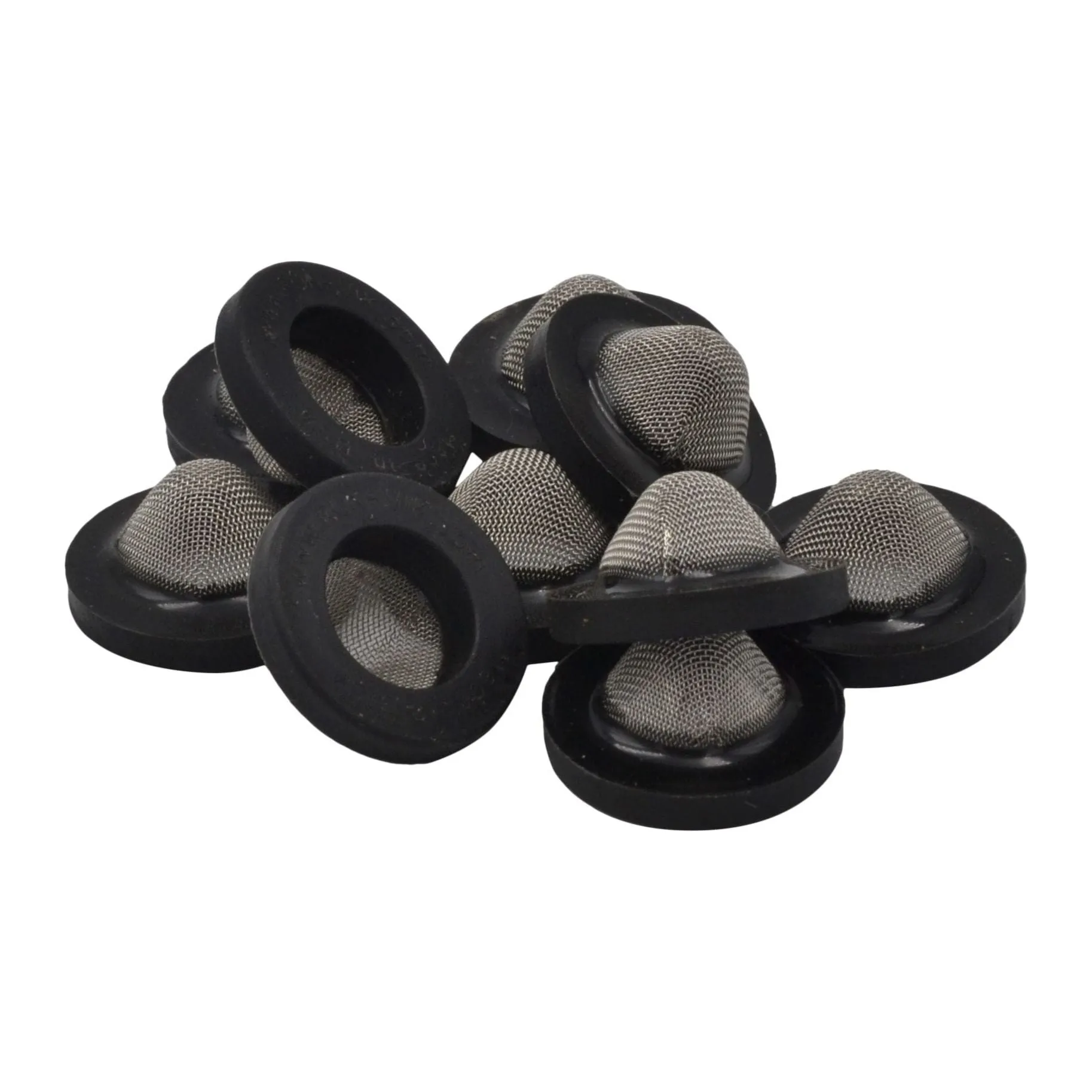 10 Hose Filters with Rubber Sealing Washers & 304 Stainless Steel Filter Screen