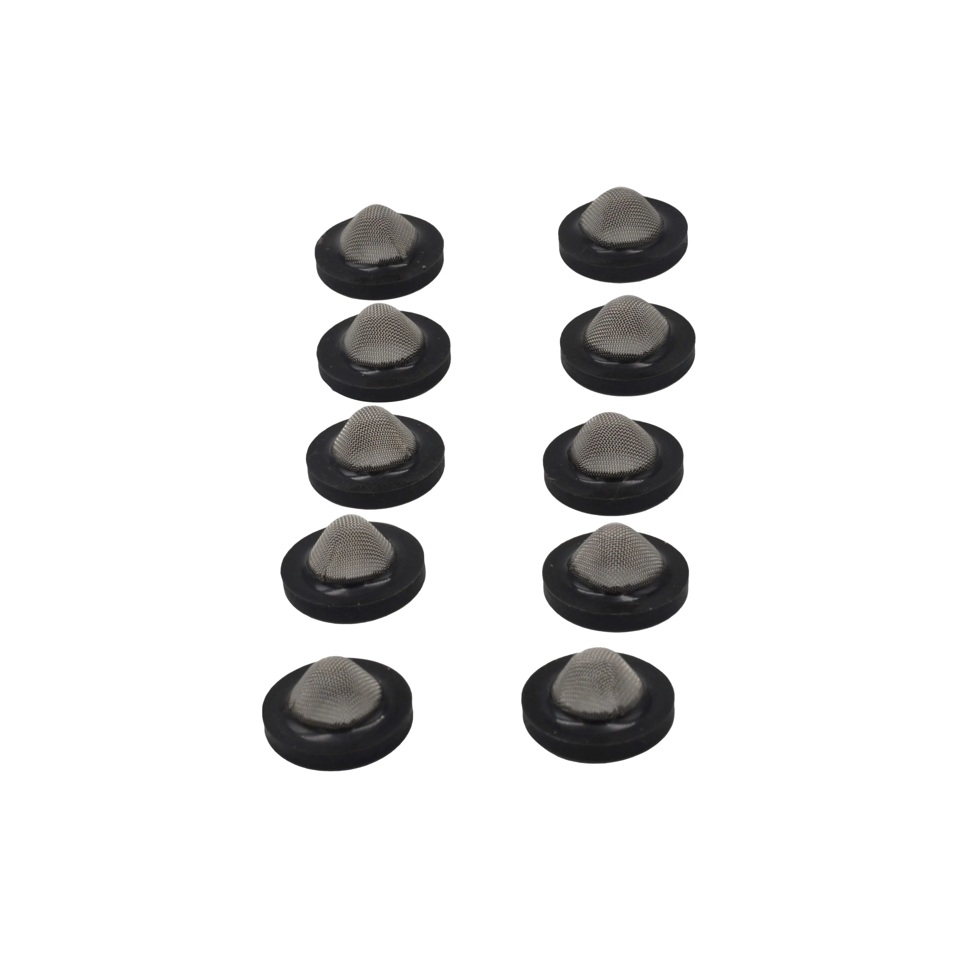 10 Hose Filters with Rubber Sealing Washers & 304 Stainless Steel Filter Screen