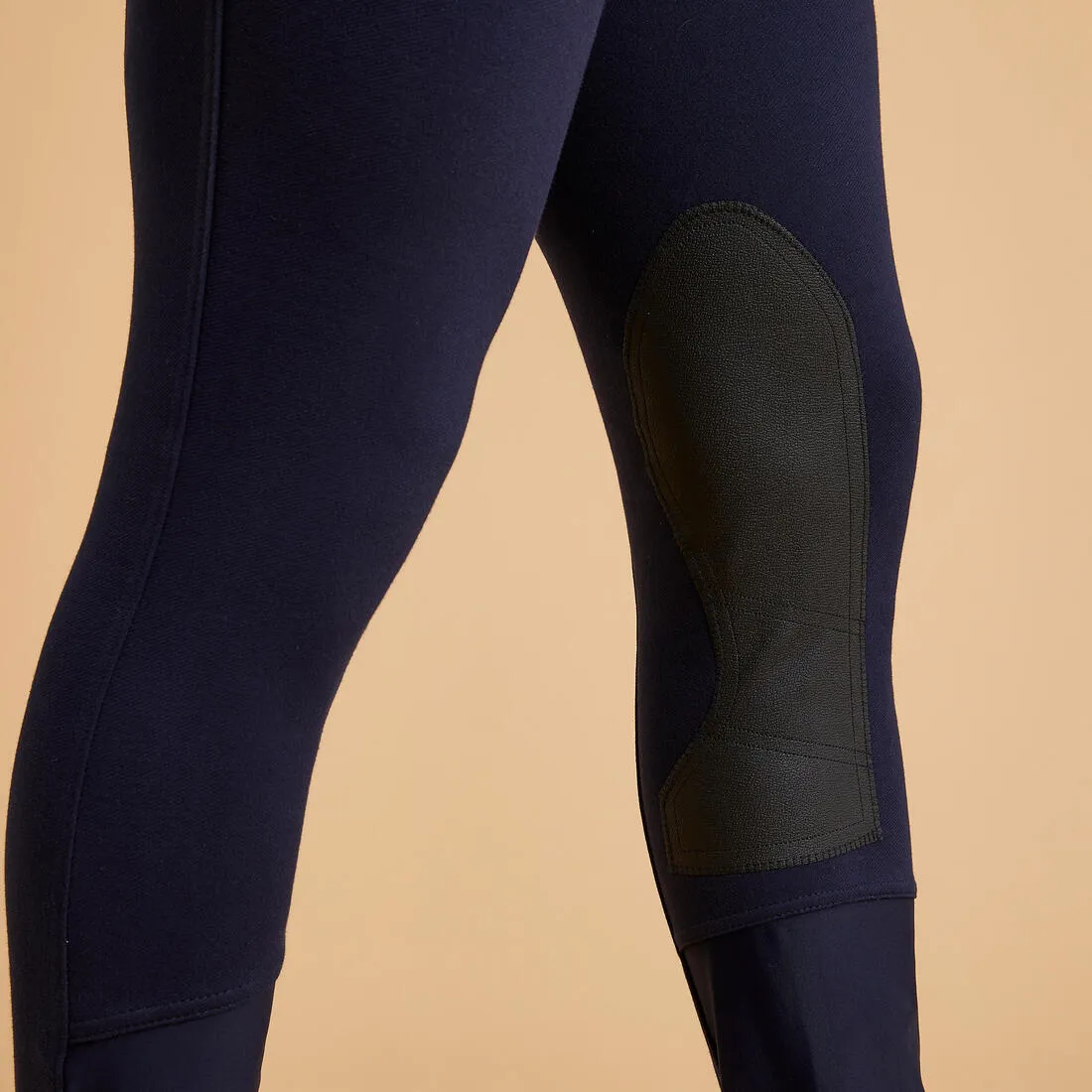140 Horse Riding Grippy Patch Jodhpurs - Navy