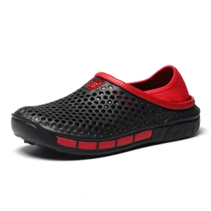 36-47 Summer Couples Sandals Men Outdoor Garden Clogs Hole Male Casual Shoes Fashion Water Shoes Comfort Home Soft Slippers