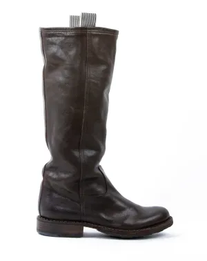 7460 Brown Leather Tall Boots