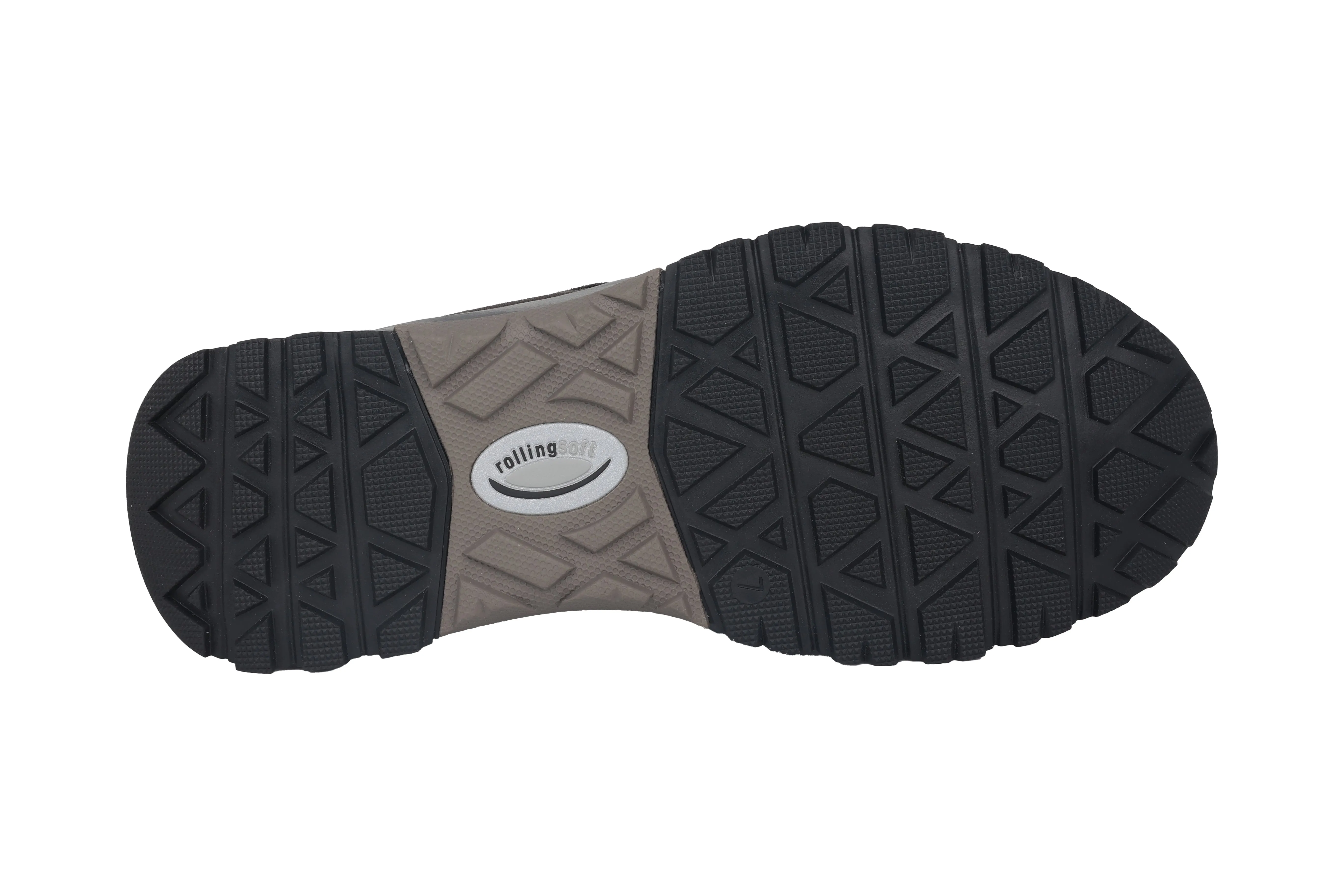'8000.16.07' men's rolling strap shoes - brown