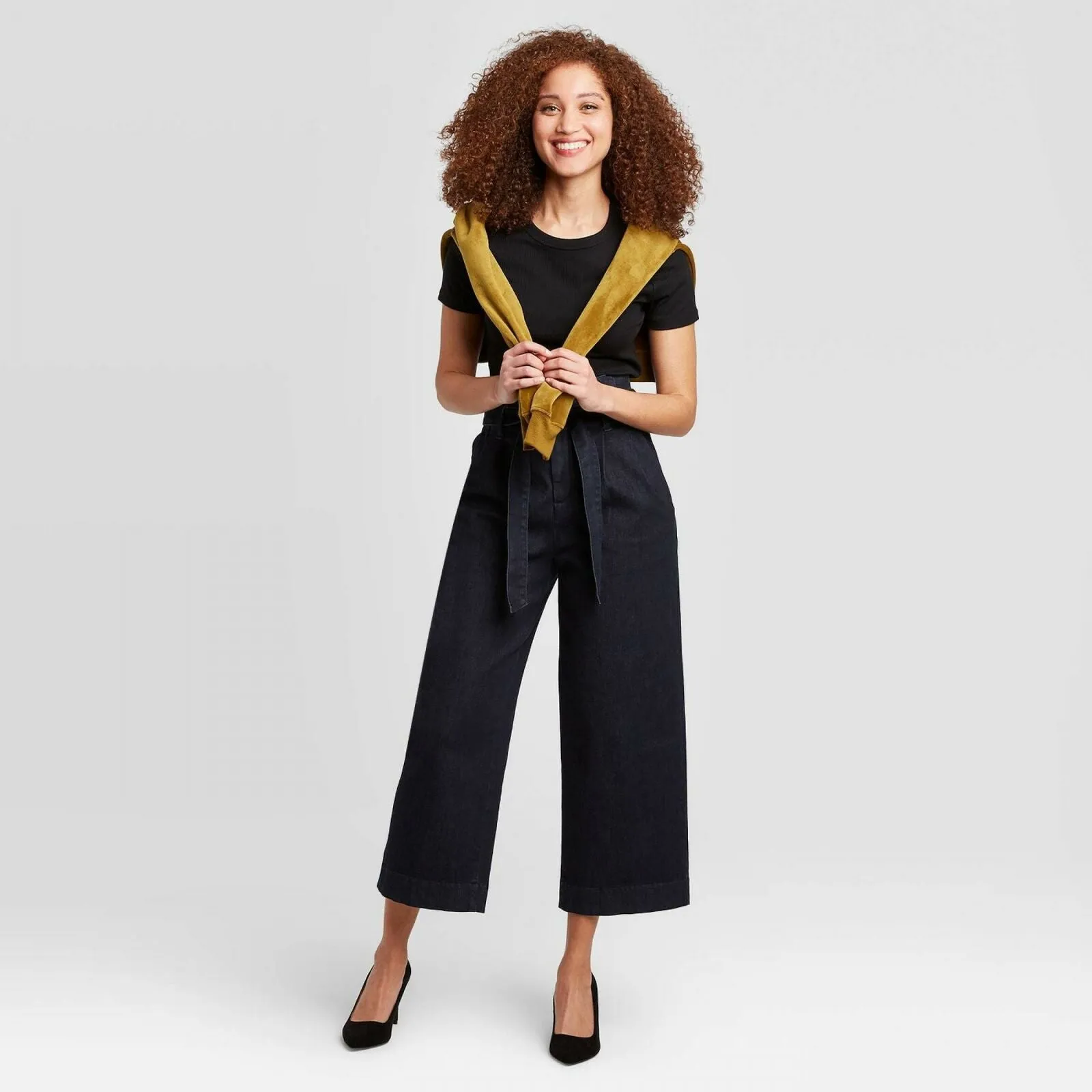 A New Day Women's Ribbed Short Sleeve Crewneck T-Shirt