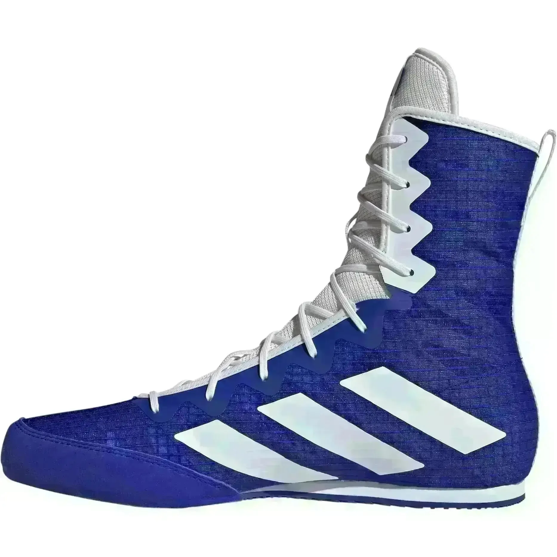 Adidas Box Hog 4 Boxing Boots - Blue White