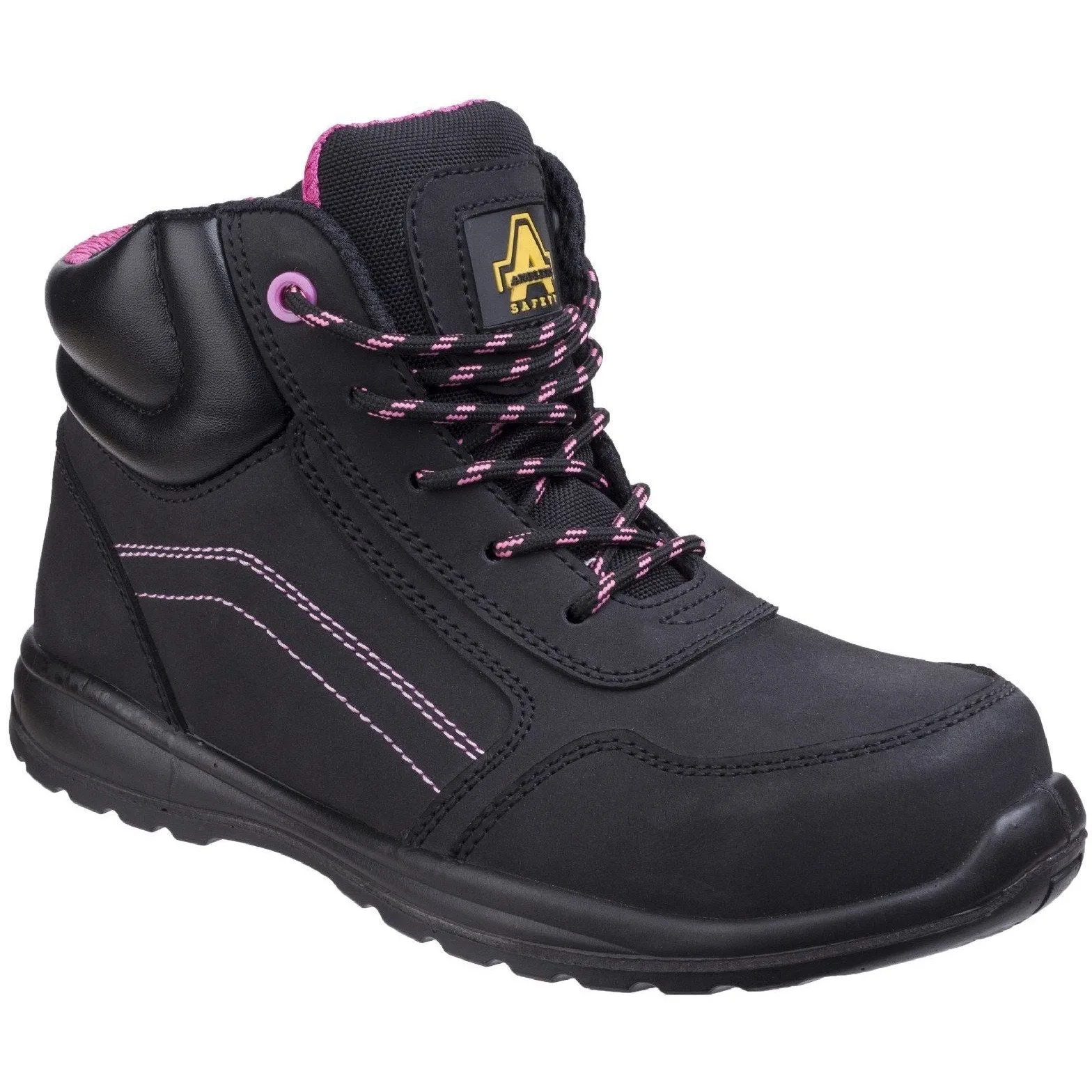 Amblers AS601 Lydia S1 Women's Safety Boot with Side Zip | Composite Toe Cap