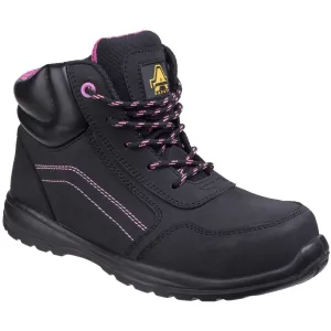 Amblers AS601 Lydia S1 Women's Safety Boot with Side Zip | Composite Toe Cap