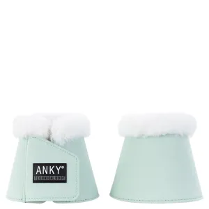 Anky Frosty green sheepskin overreach boots