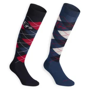 Argyle Adult Horse Riding Socks