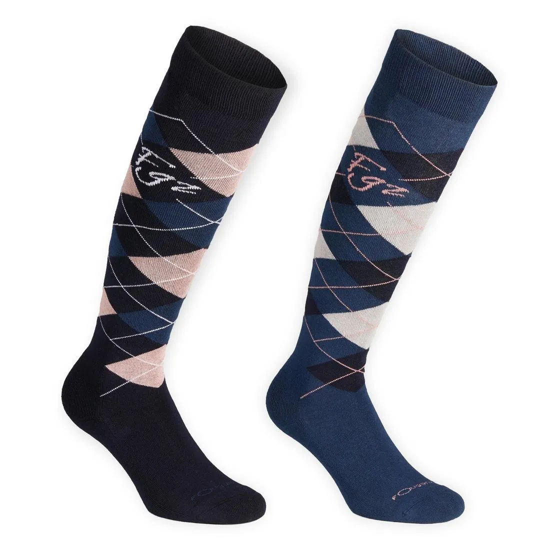 Argyle Adult Horse Riding Socks