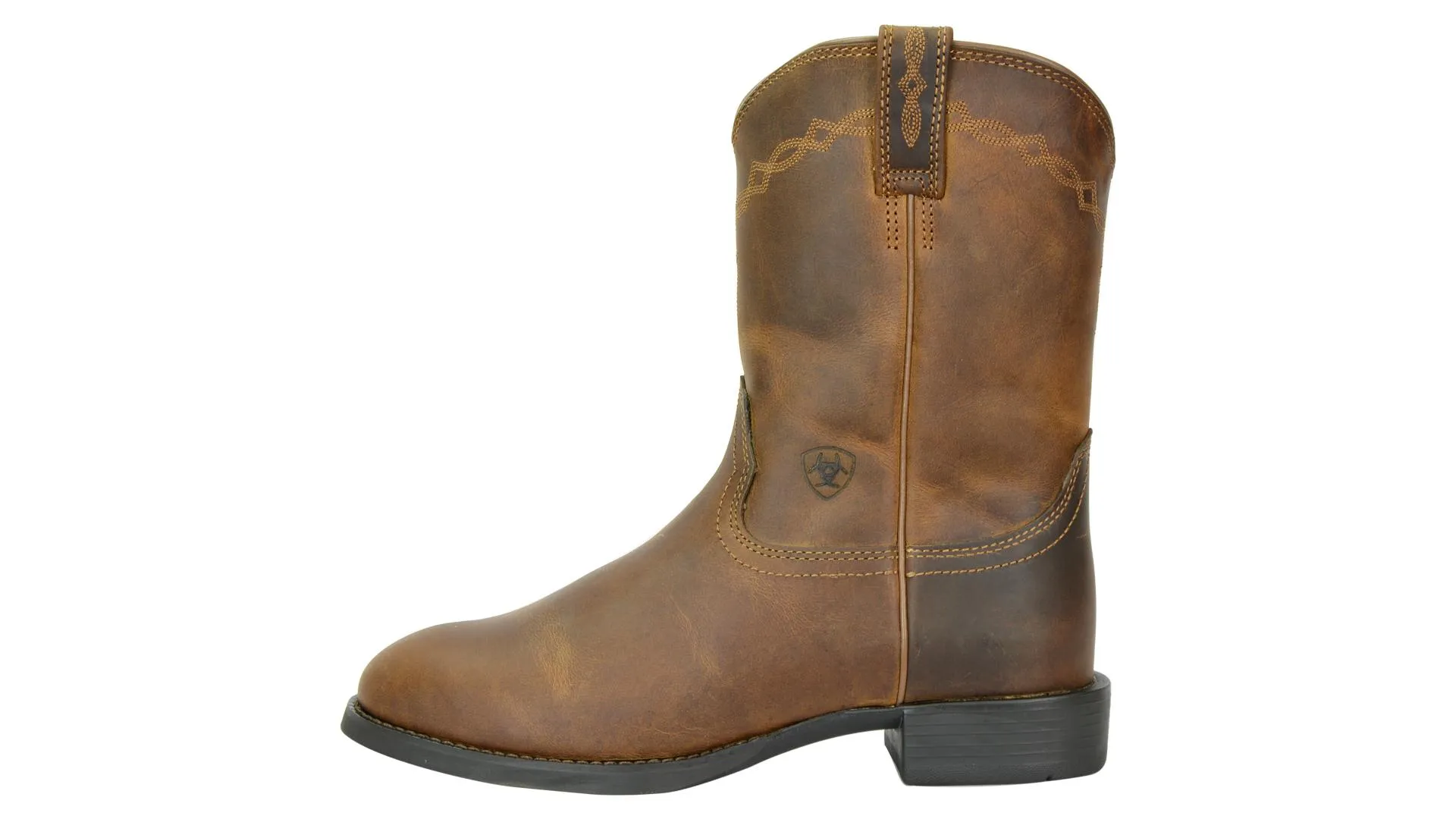 Ariat ATS Mens Roper Distressed Brown