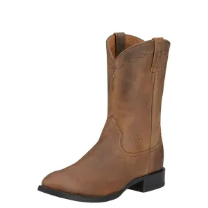 Ariat ATS Mens Roper Distressed Brown