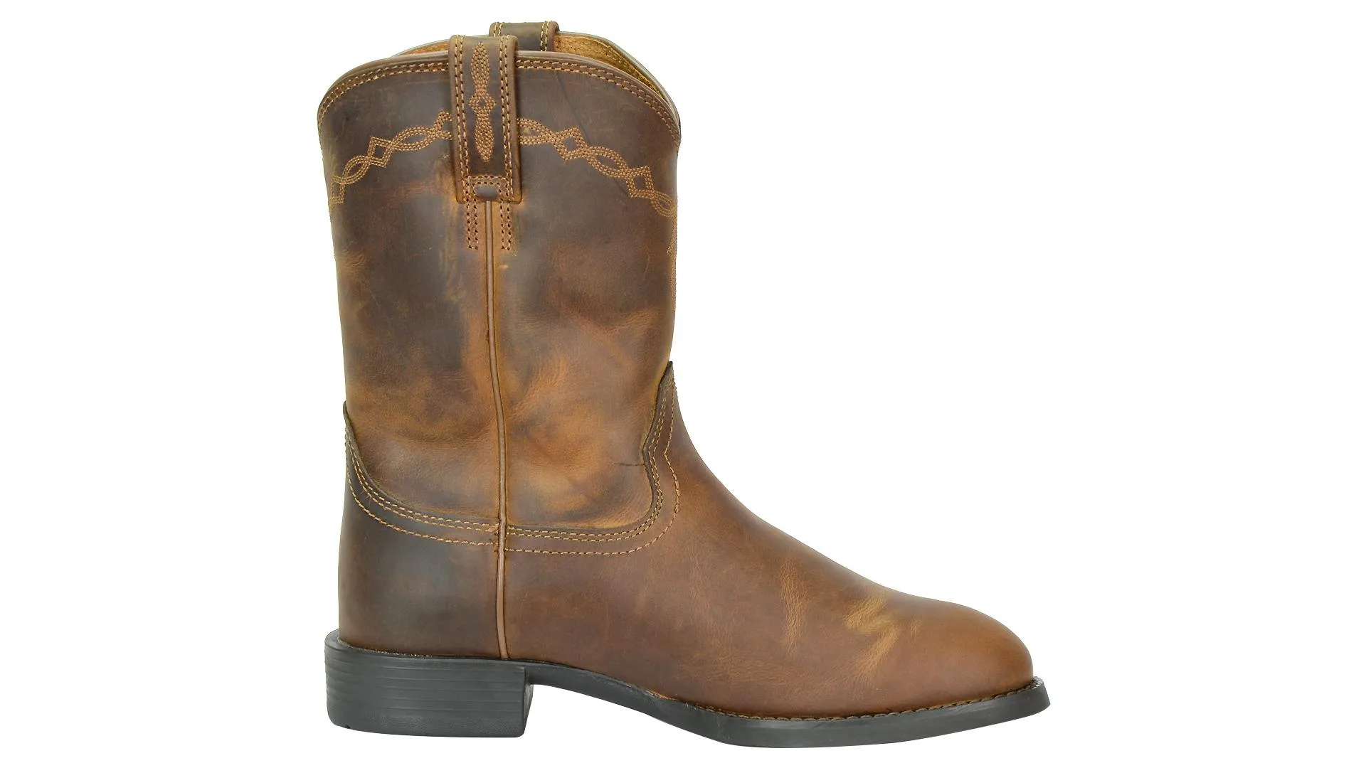 Ariat ATS Mens Roper Distressed Brown