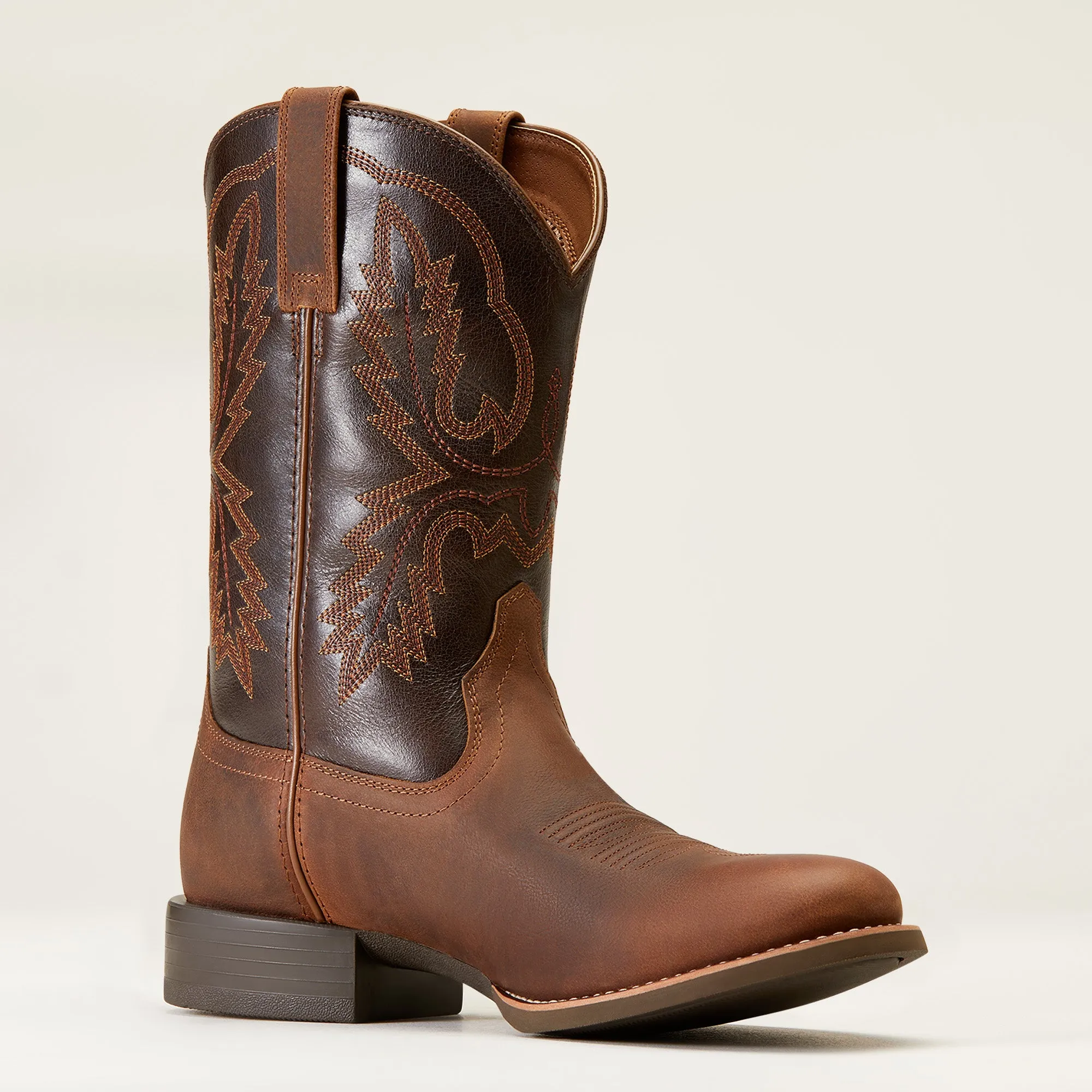 Ariat Men's Sorrel Crunch Sport Stratten Round Toe Western Boots
