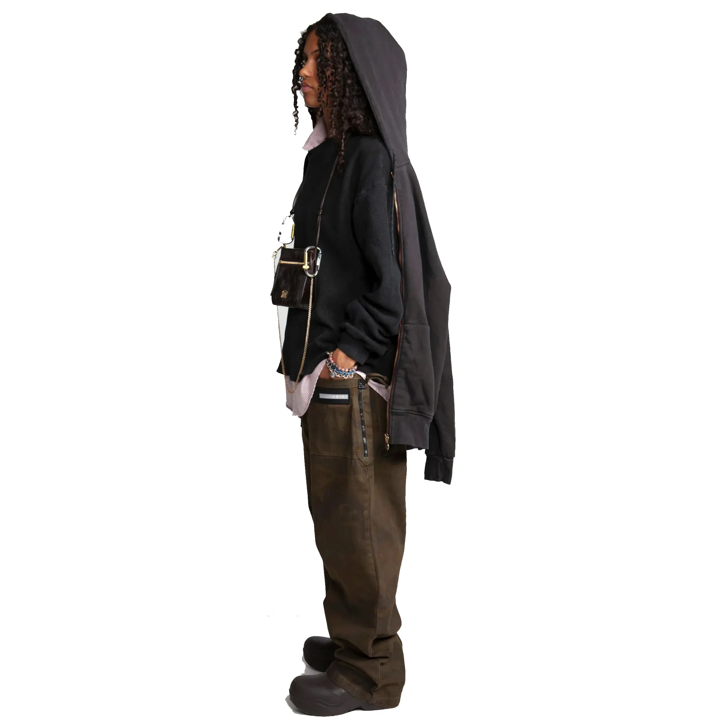 Aries Camo Walking Trouser Dark Olive