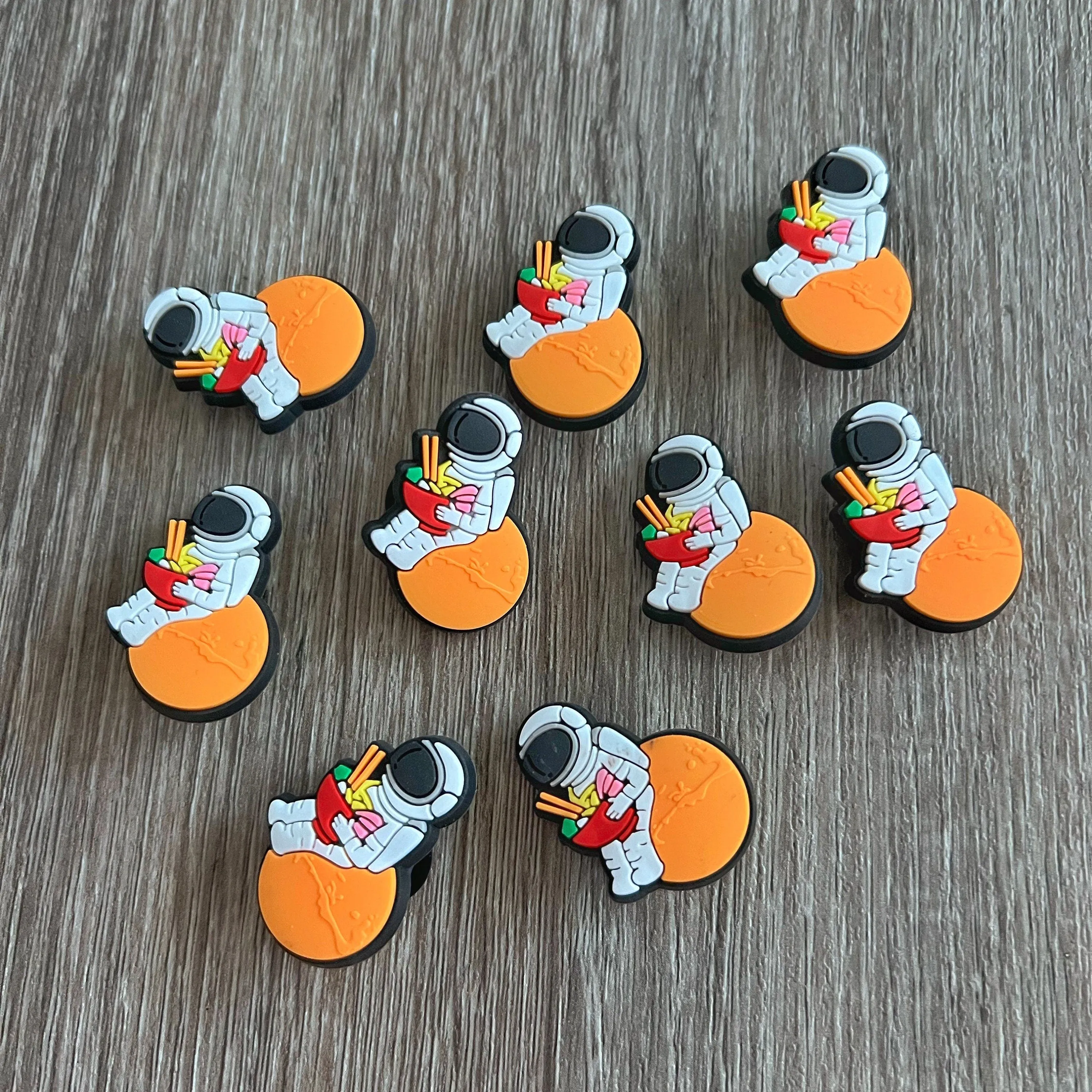 Astronaut Shoe Charms