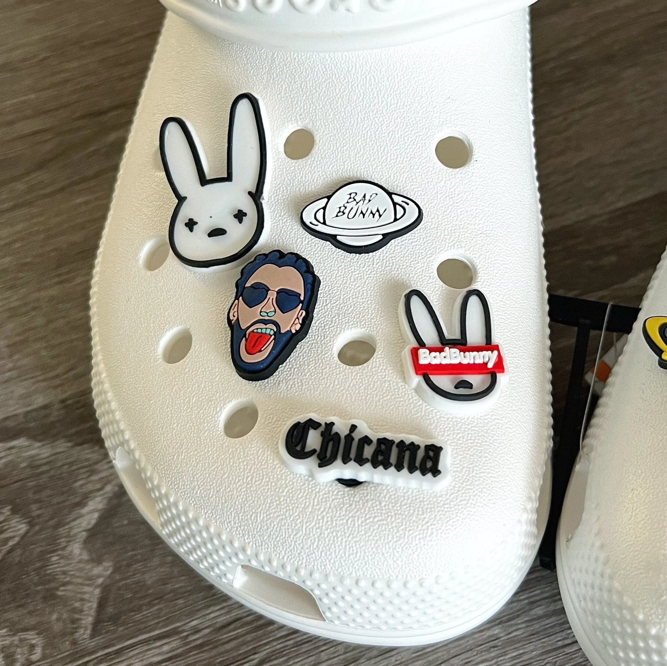 Bad Bunny Shoe Charm