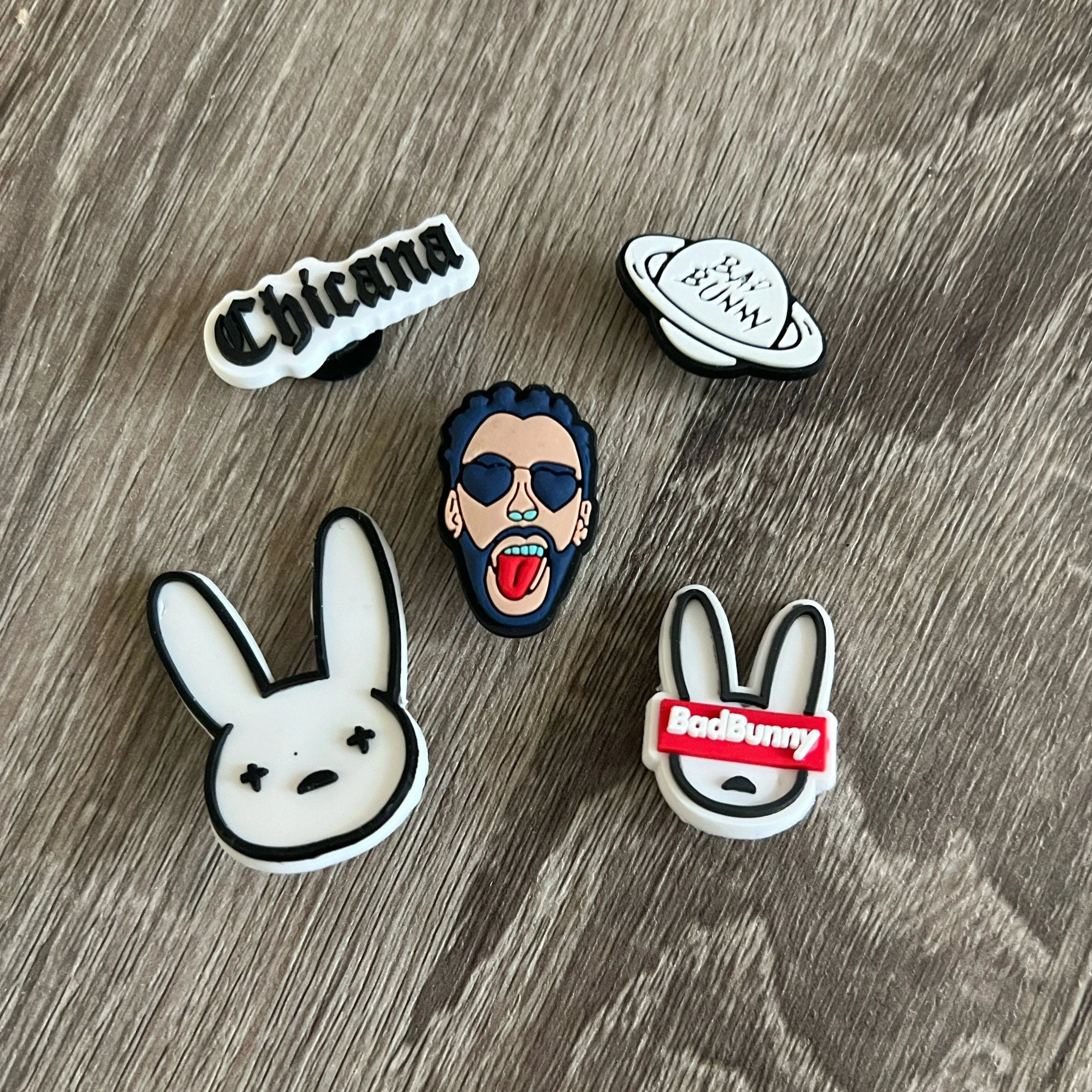 Bad Bunny Shoe Charm