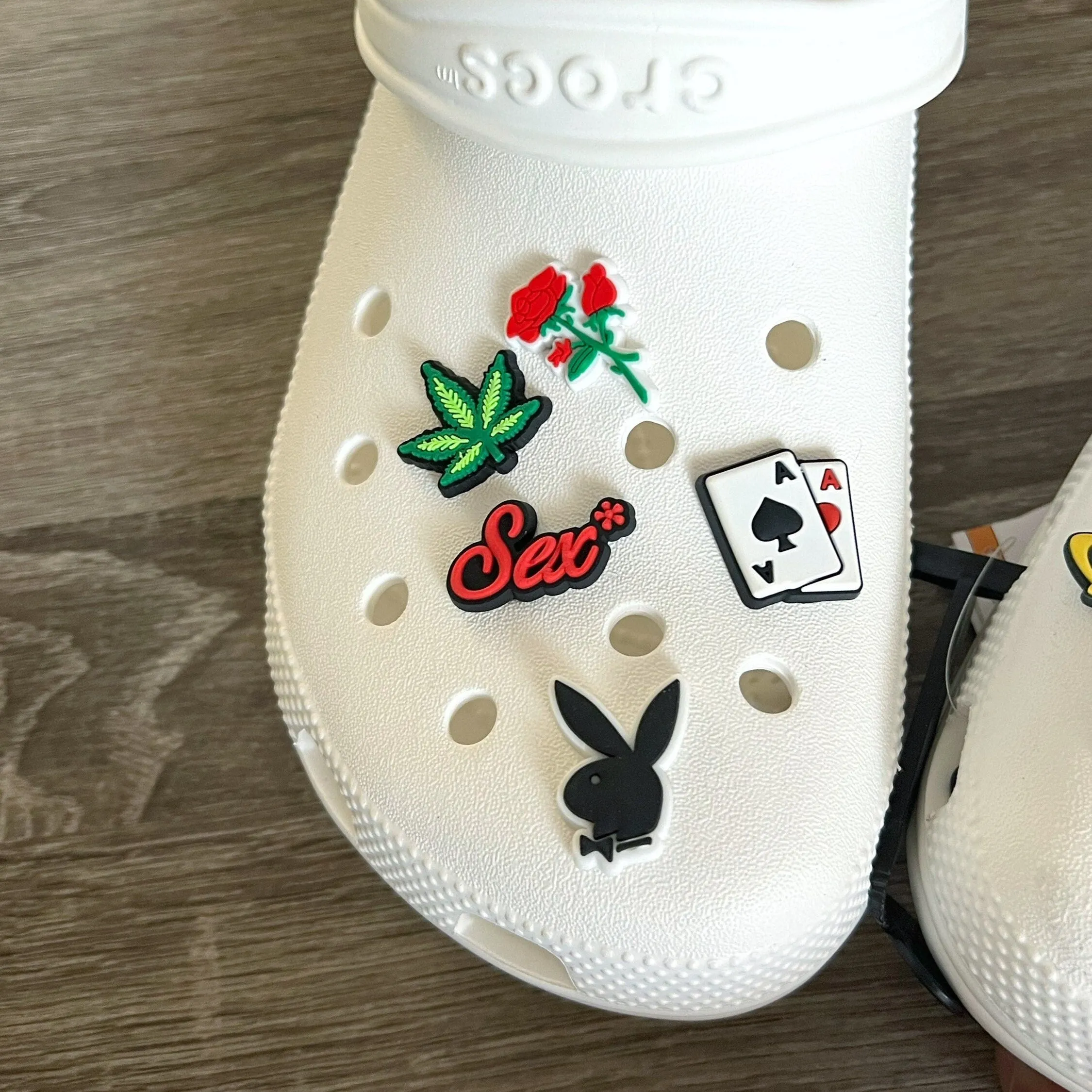 Bad Bunny Shoe Charm