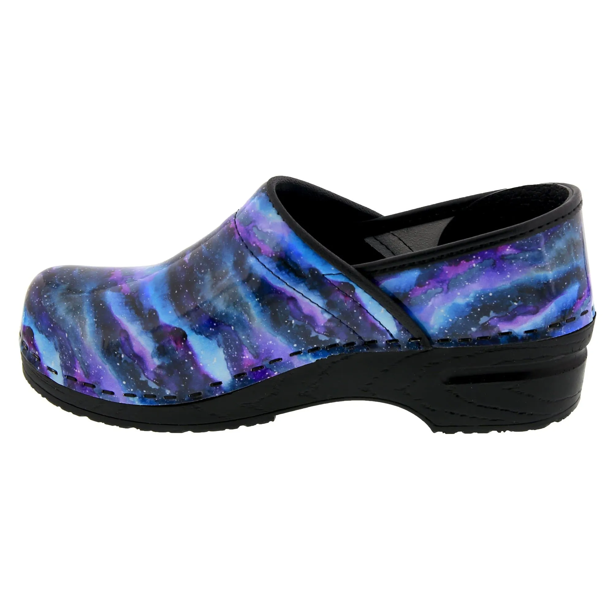 BJORK PROFESSIONAL Cosmos Leather Clogs - CLOSEOUT