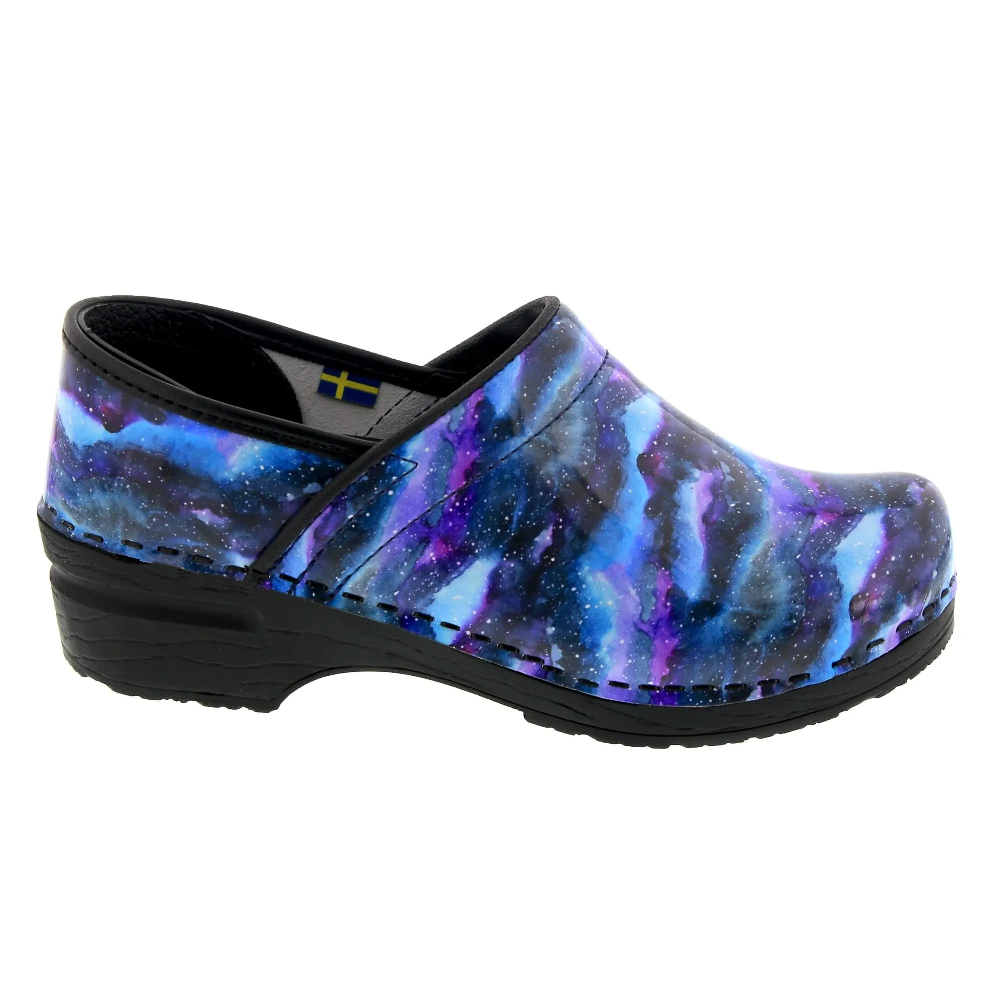BJORK PROFESSIONAL Cosmos Leather Clogs - CLOSEOUT