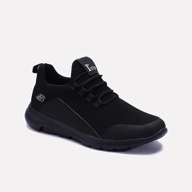 Black Walking Sneakers 0120534