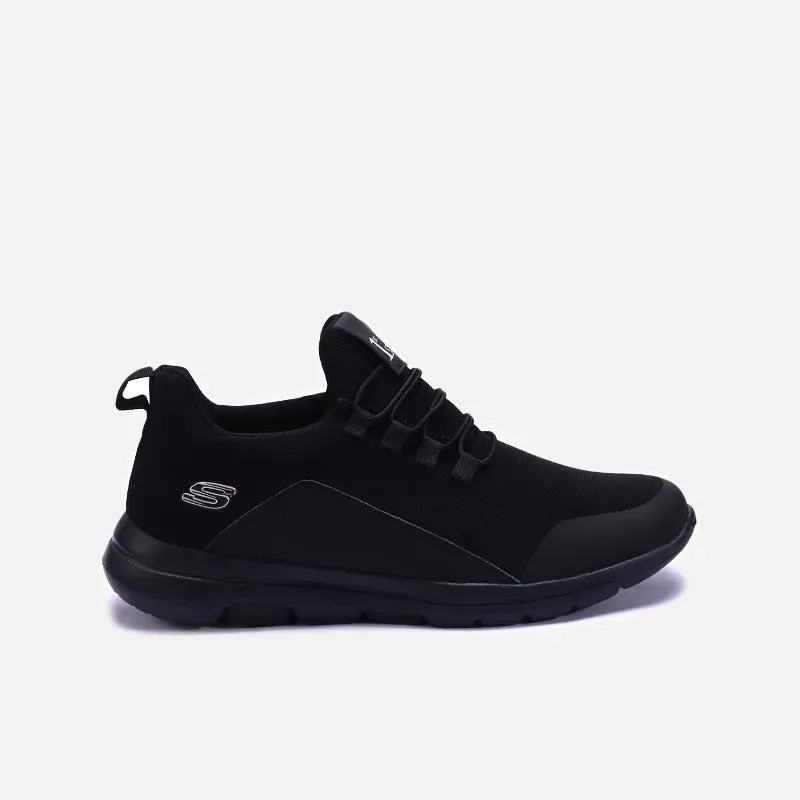 Black Walking Sneakers 0120534