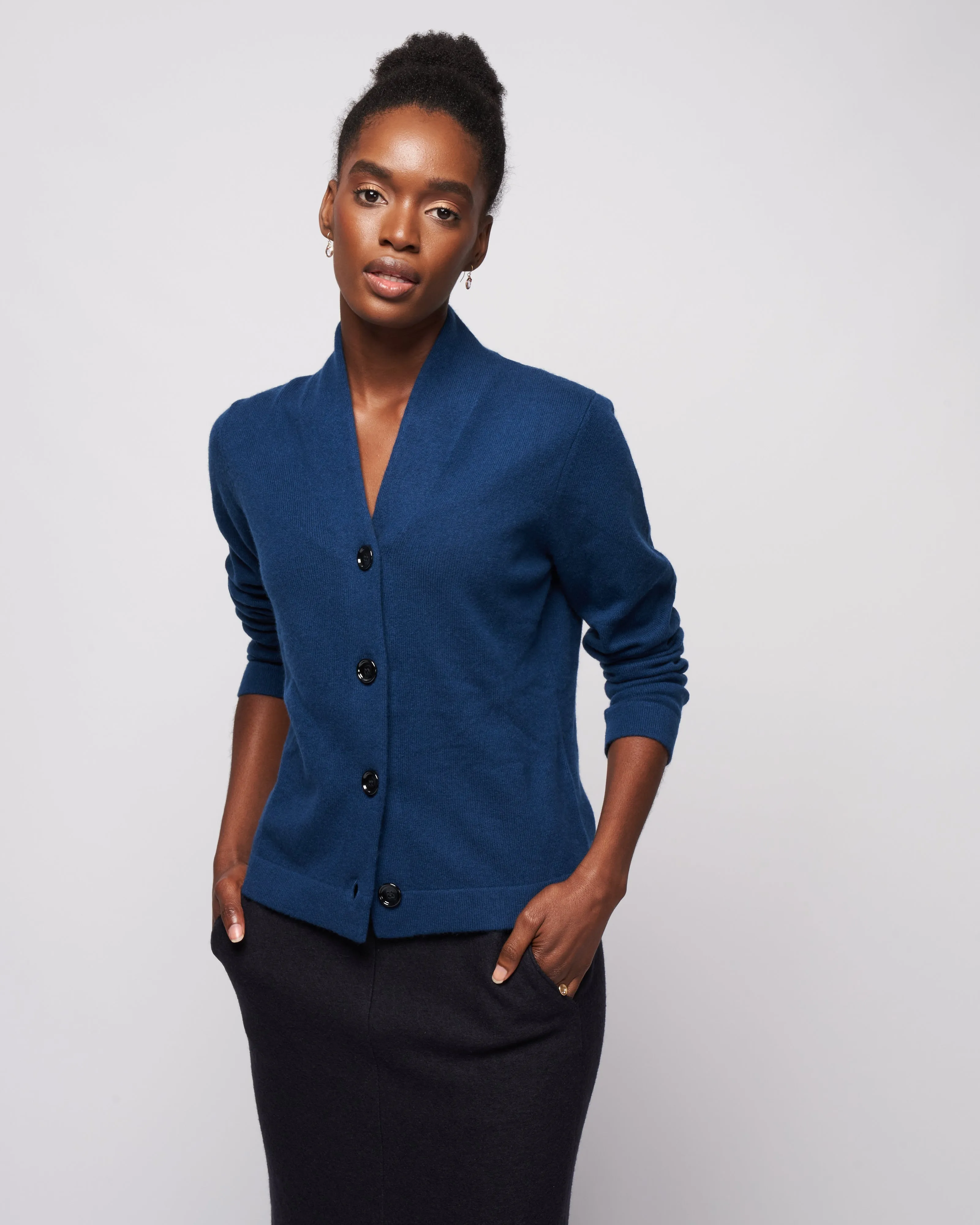 blazer cardigan - moonlight