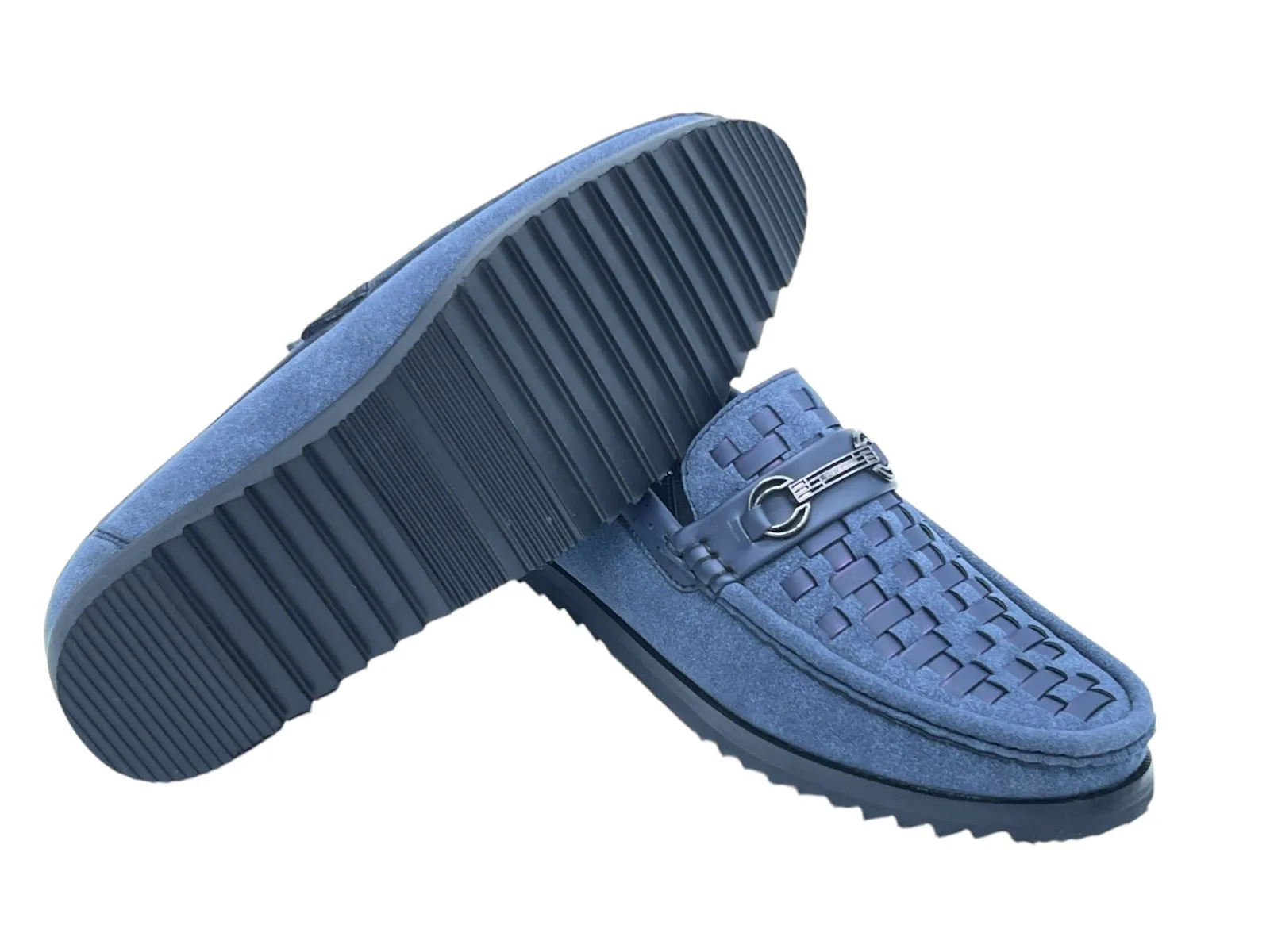 Blue Suede Proi Loafer