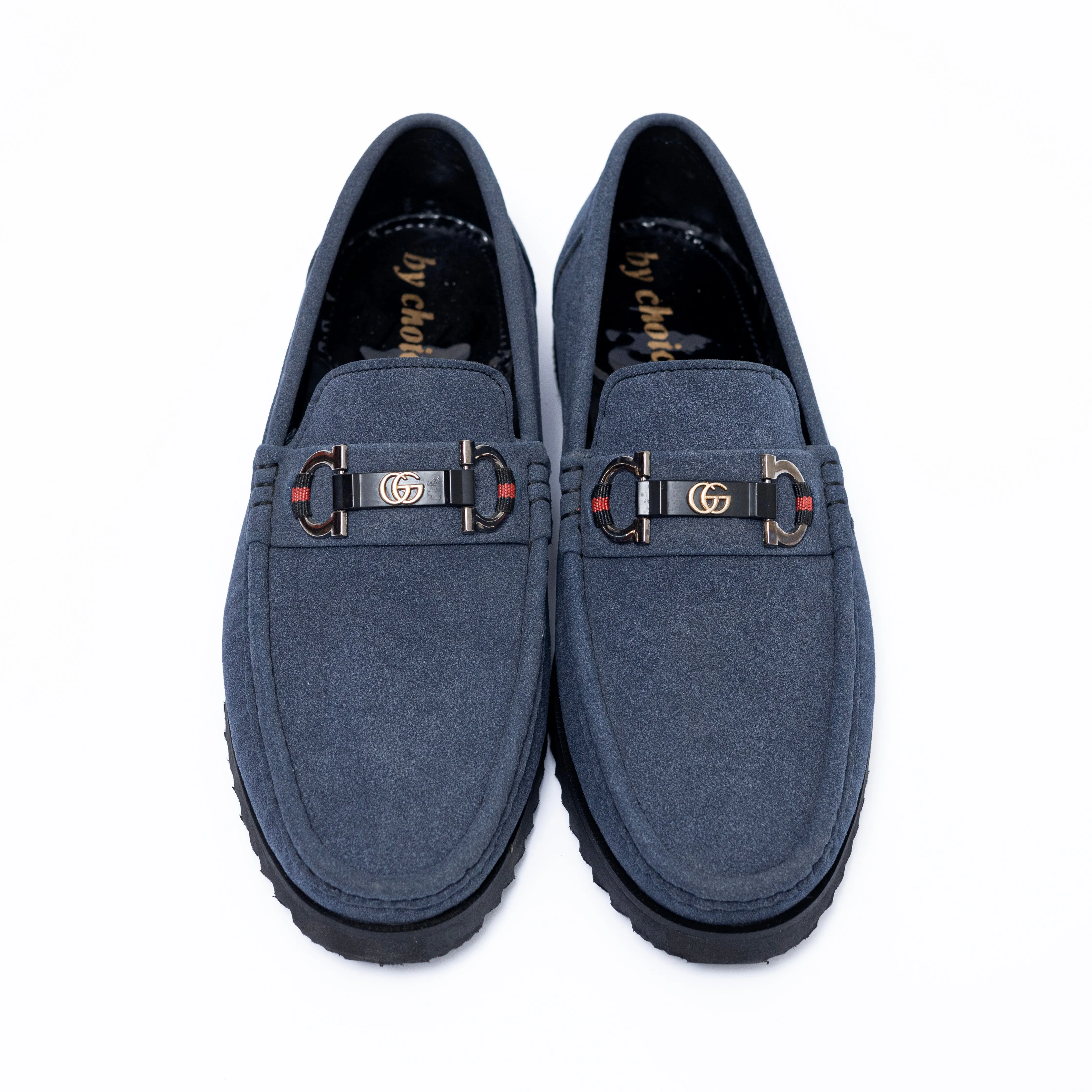 Blue Suede Sophisticated High Sole