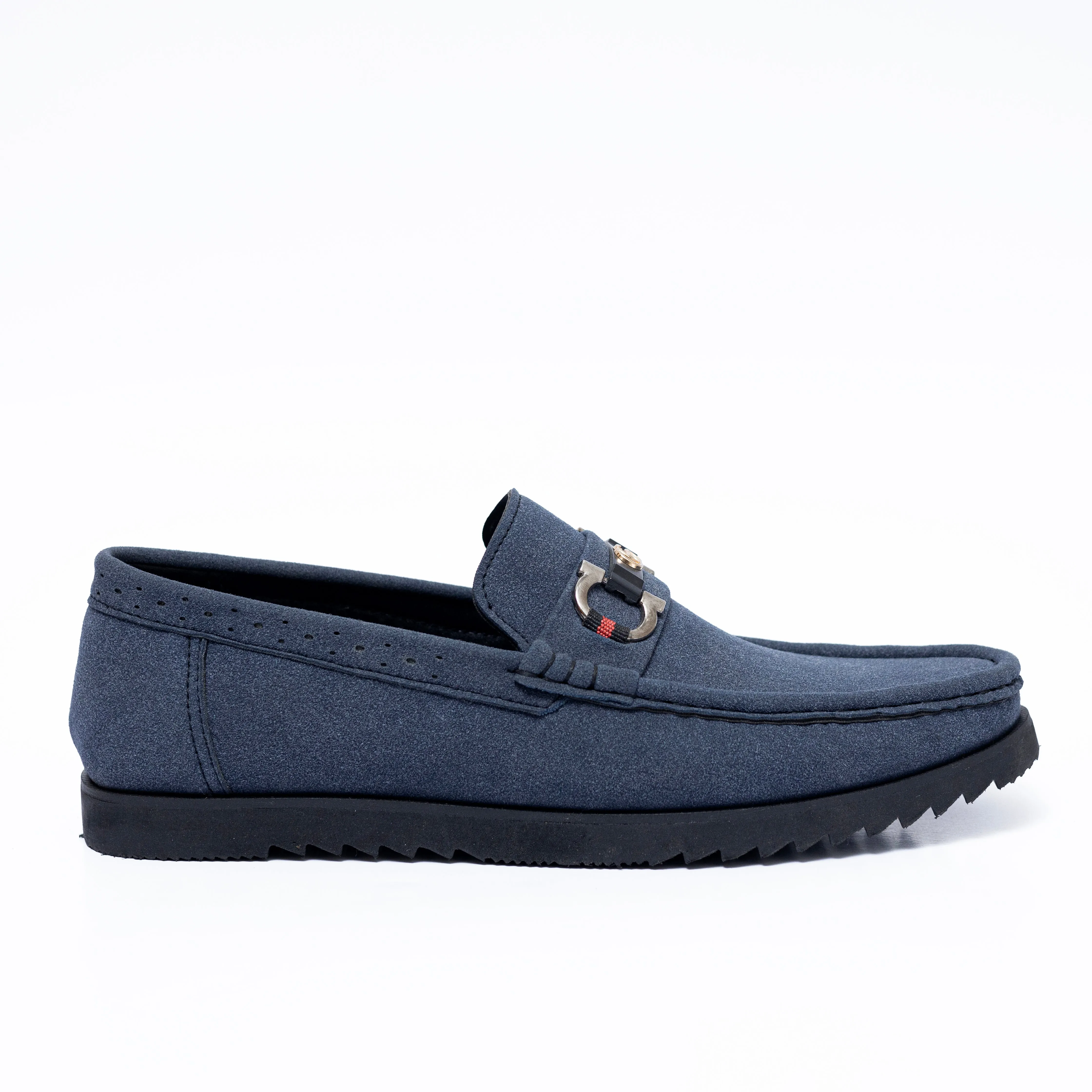 Blue Suede Sophisticated High Sole