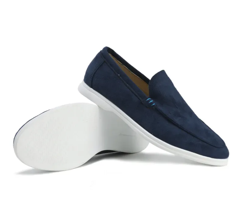 CARLOS SUEDE LOAFERS