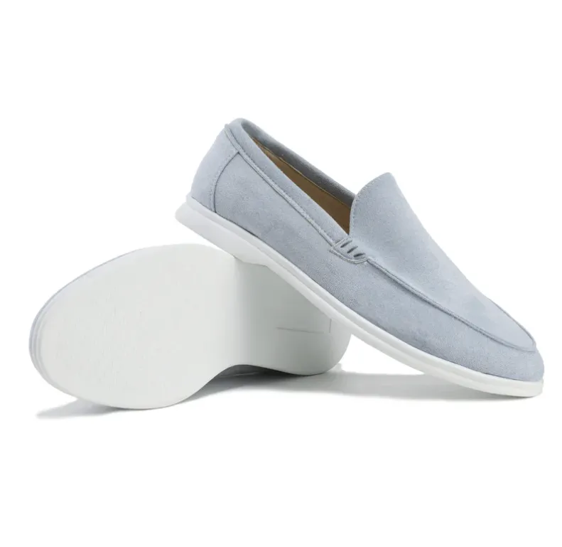 CARLOS SUEDE LOAFERS