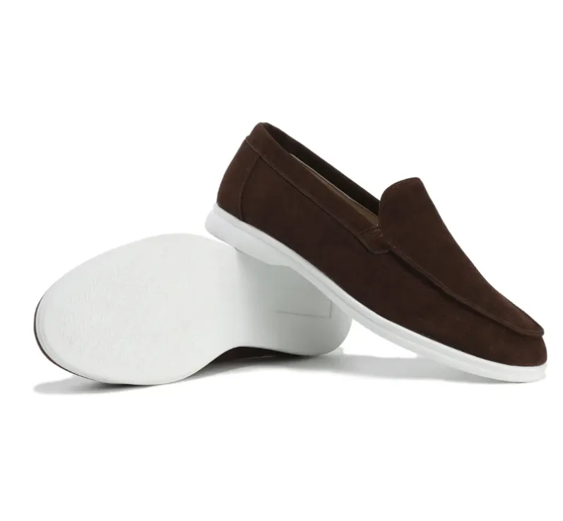 CARLOS SUEDE LOAFERS