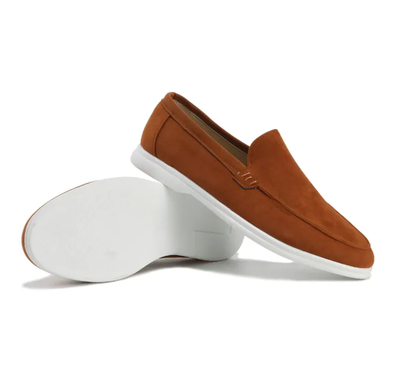 CARLOS SUEDE LOAFERS