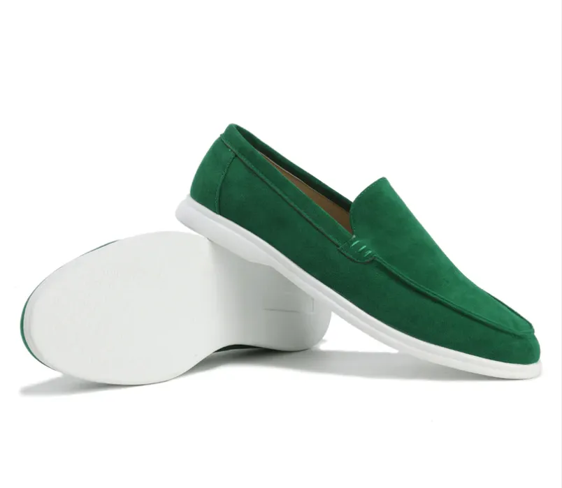 CARLOS SUEDE LOAFERS