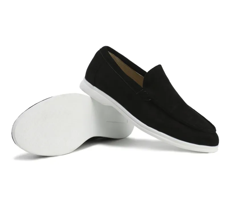 CARLOS SUEDE LOAFERS