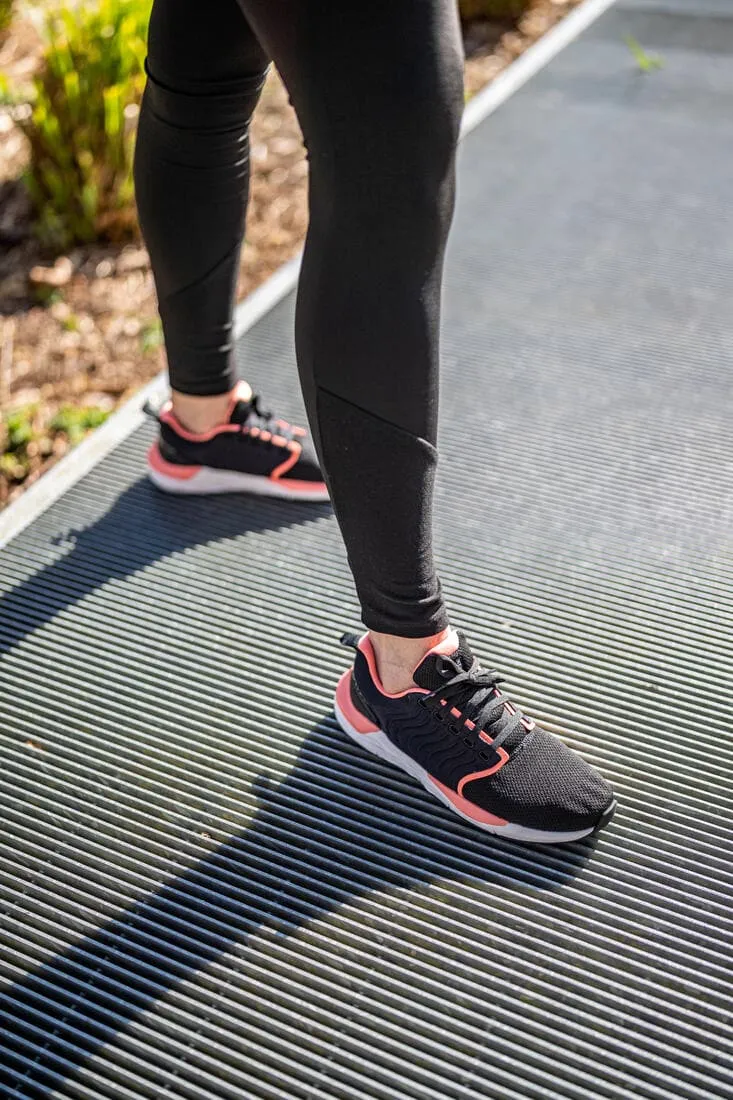 Chaussures de marche sportive femme Sportwalk Confort noir