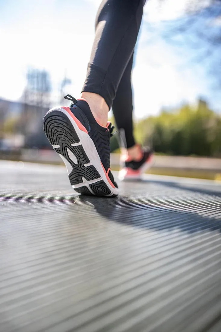 Chaussures de marche sportive femme Sportwalk Confort noir
