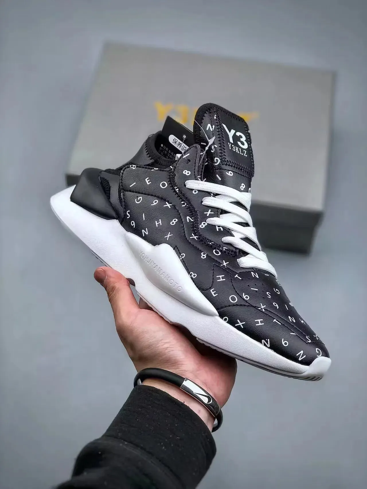 Chaussures luxe chic haute couture Y3 - 2025 / 2025New Sneakers Luxury Brands fashion leisure men and women shoes leather sports running shoes KGDB Y3 lovers Designer shoes NY