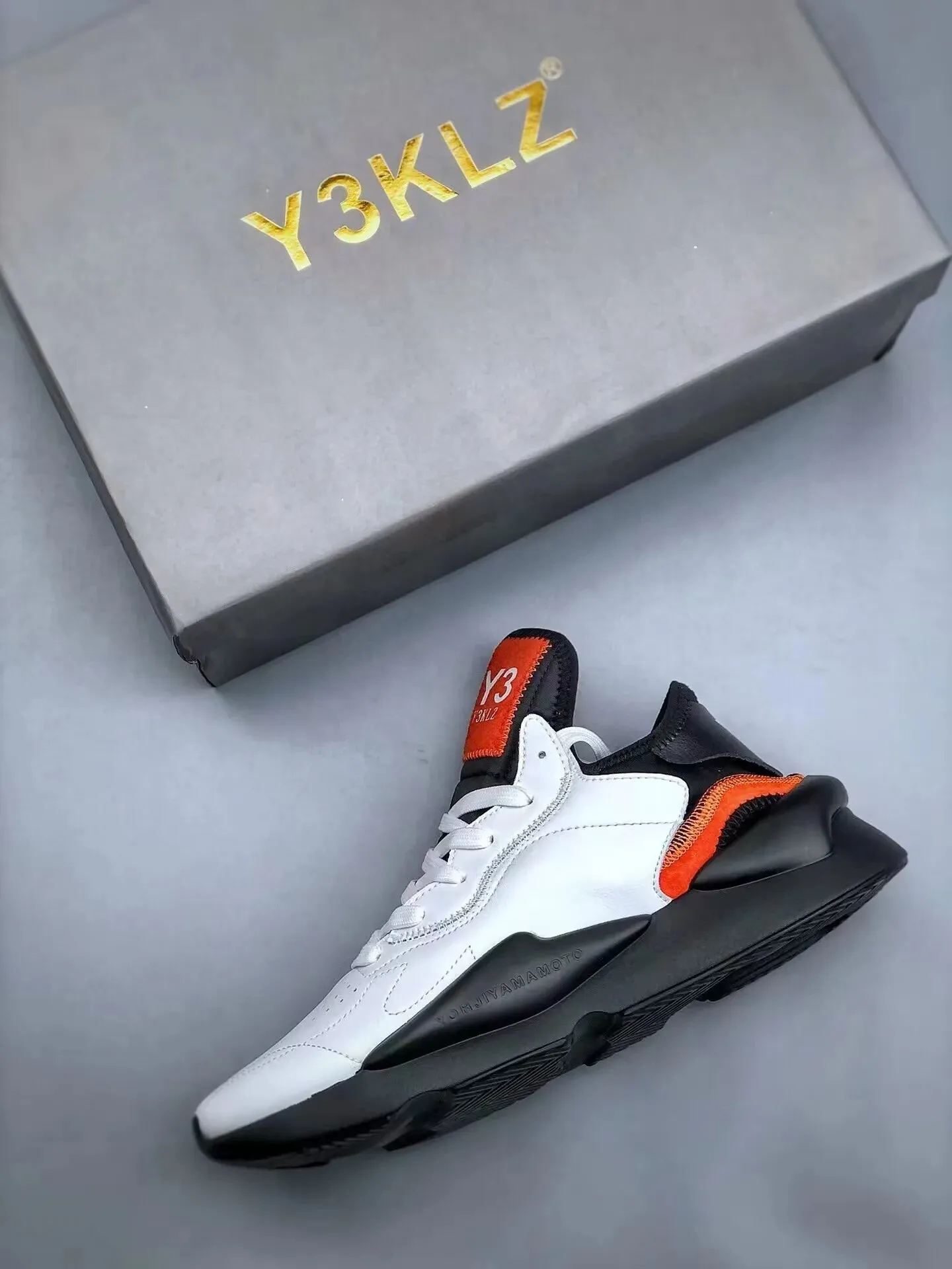 Chaussures luxe chic haute couture Y3 - 2025 / 2025New Sneakers Luxury Brands fashion leisure men and women shoes leather sports running shoes KGDB Y3 lovers Designer shoes NY