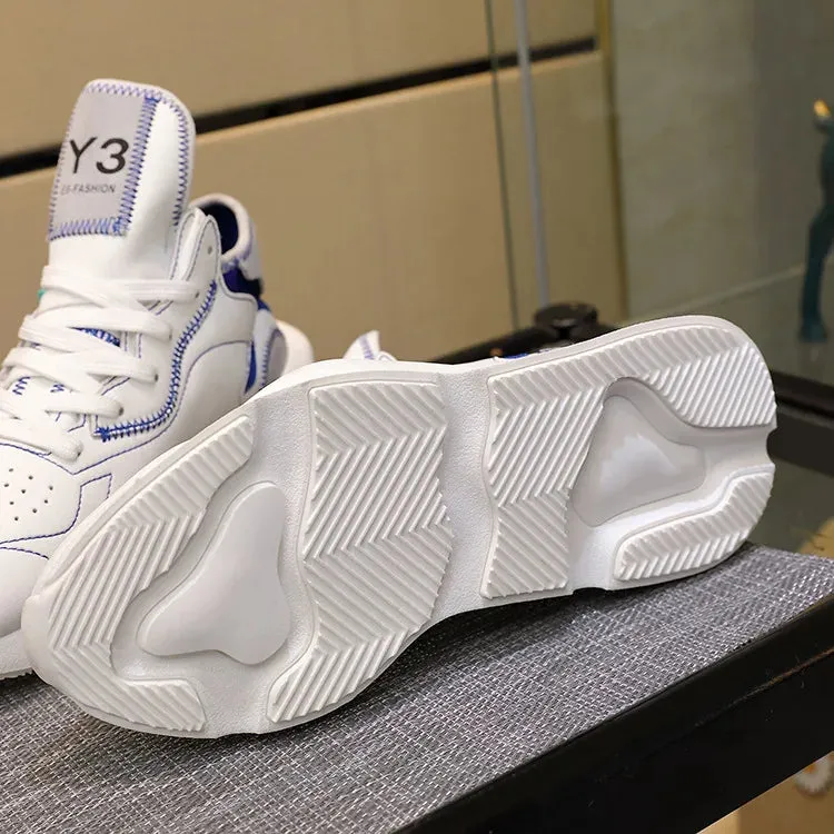 Chaussures luxe chic haute couture Y3 - 2025 / 2025New Sneakers Luxury Brands fashion leisure men and women shoes leather sports running shoes KGDB Y3 lovers Designer shoes NY