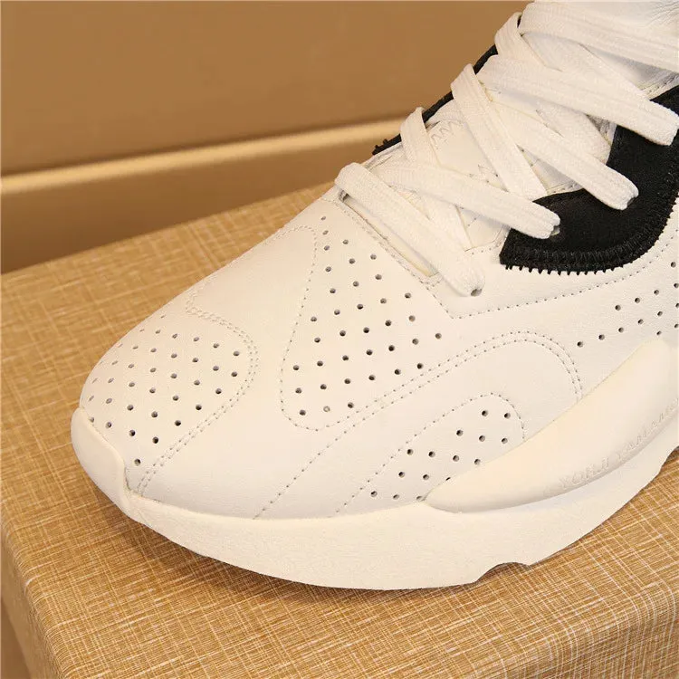 Chaussures luxe chic haute couture Y3 - 2025 / 2025New Sneakers Luxury Brands fashion leisure men and women shoes leather sports running shoes KGDB Y3 lovers Designer shoes NY