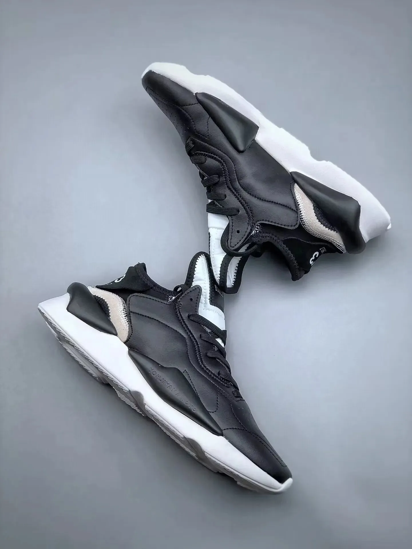 Chaussures luxe chic haute couture Y3 - 2025 / 2025New Sneakers Luxury Brands fashion leisure men and women shoes leather sports running shoes KGDB Y3 lovers Designer shoes NY