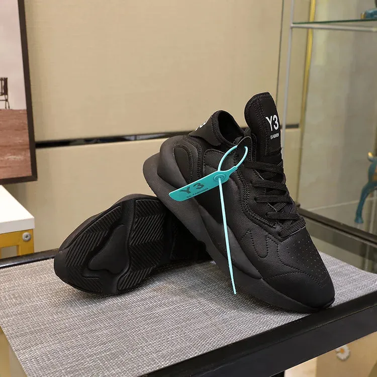 Chaussures luxe chic haute couture Y3 - 2025 / 2025New Sneakers Luxury Brands fashion leisure men and women shoes leather sports running shoes KGDB Y3 lovers Designer shoes NY