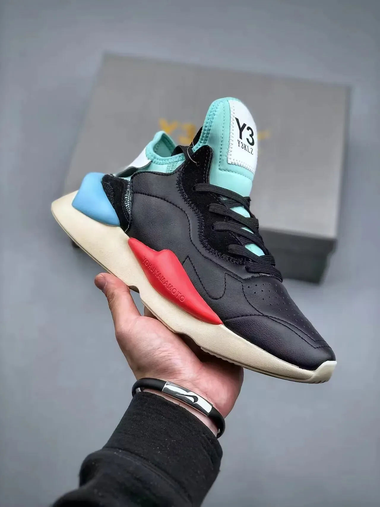 Chaussures luxe chic haute couture Y3 - 2025 / 2025New Sneakers Luxury Brands fashion leisure men and women shoes leather sports running shoes KGDB Y3 lovers Designer shoes NY