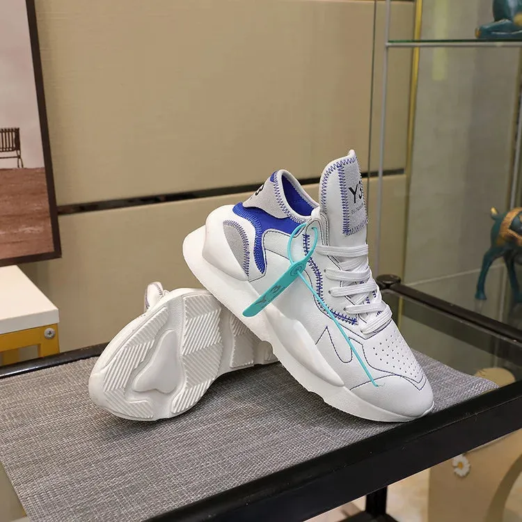 Chaussures luxe chic haute couture Y3 - 2025 / 2025New Sneakers Luxury Brands fashion leisure men and women shoes leather sports running shoes KGDB Y3 lovers Designer shoes NY