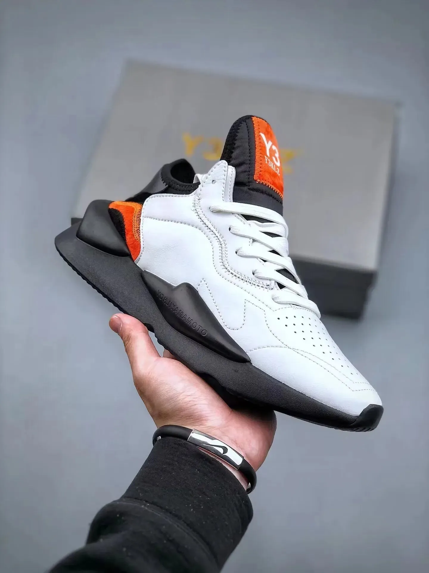 Chaussures luxe chic haute couture Y3 - 2025 / 2025New Sneakers Luxury Brands fashion leisure men and women shoes leather sports running shoes KGDB Y3 lovers Designer shoes NY