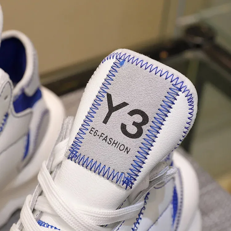 Chaussures luxe chic haute couture Y3 - 2025 / 2025New Sneakers Luxury Brands fashion leisure men and women shoes leather sports running shoes KGDB Y3 lovers Designer shoes NY