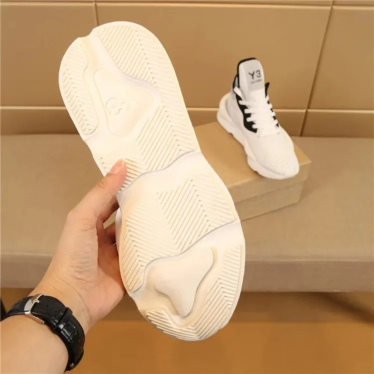 Chaussures luxe chic haute couture Y3 - 2025 / 2025New Sneakers Luxury Brands fashion leisure men and women shoes leather sports running shoes KGDB Y3 lovers Designer shoes NY