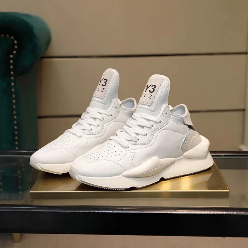 Chaussures luxe chic haute couture Y3 - 2025 / 2025New Sneakers Luxury Brands fashion leisure men and women shoes leather sports running shoes KGDB Y3 lovers Designer shoes NY